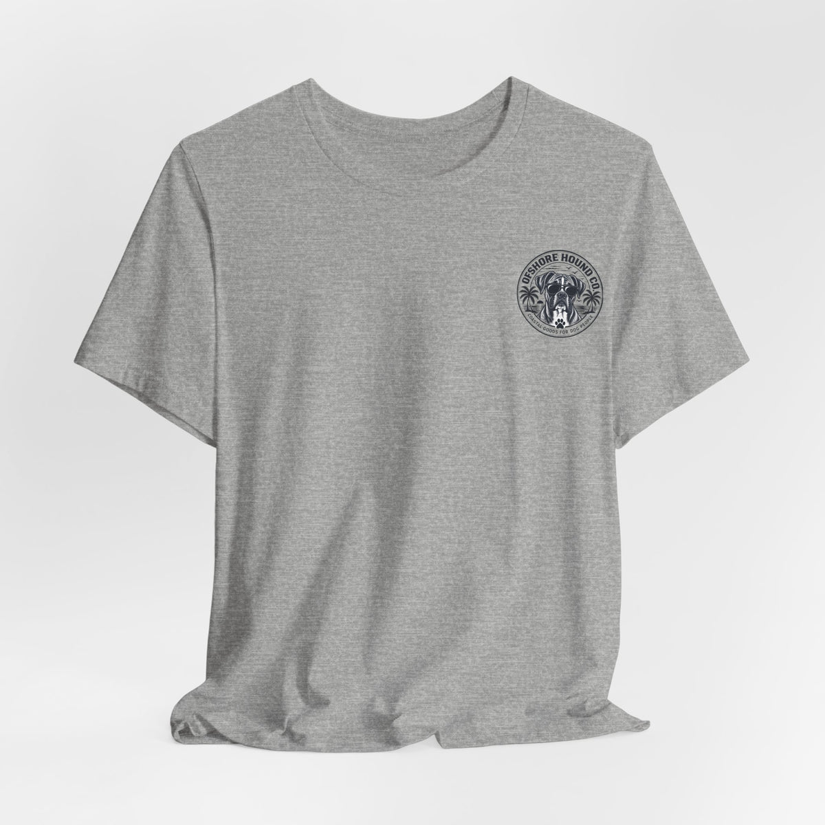 Paws, Relax, Repeat Siberian Husky T-Shirt – Beach Husky Graphic Tee – Coastal Dog Lover Shirt – Offshore Hound