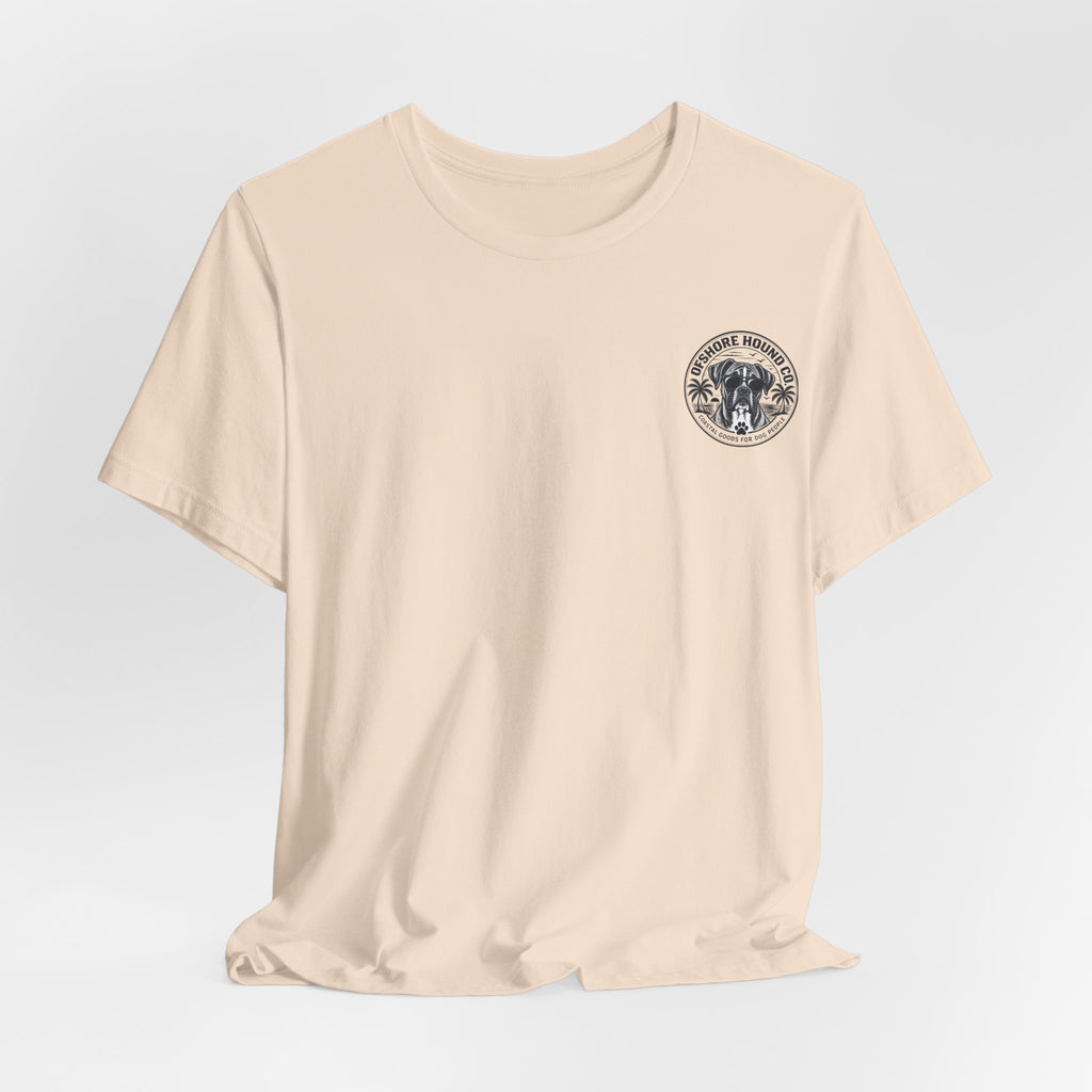 Paws, Relax, Repeat Golden Retriever T-Shirt – Beach Golden Retriever Graphic Tee – Coastal Dog Lover Shirt – Offshore Hound