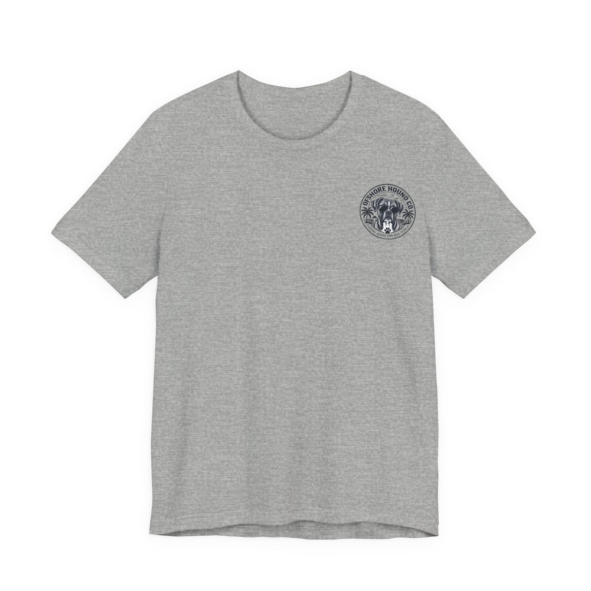 Paws, Relax, Repeat Pug T-Shirt – Beach Pug Graphic Tee – Coastal Dog Lover Shirt – Offshore Hound