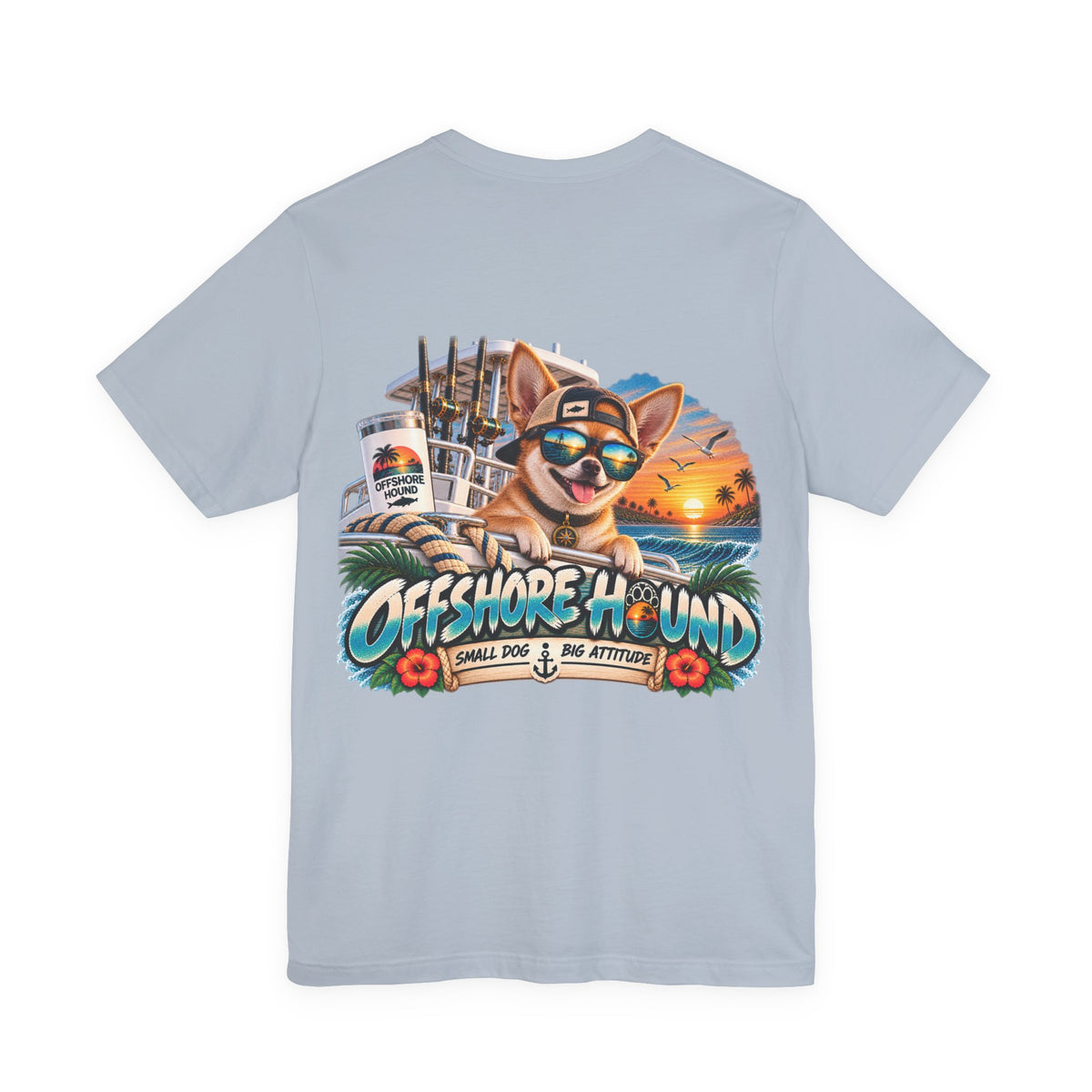 Small Dog, Big Attitude – Chihuahua T-Shirt | Offshore Hound