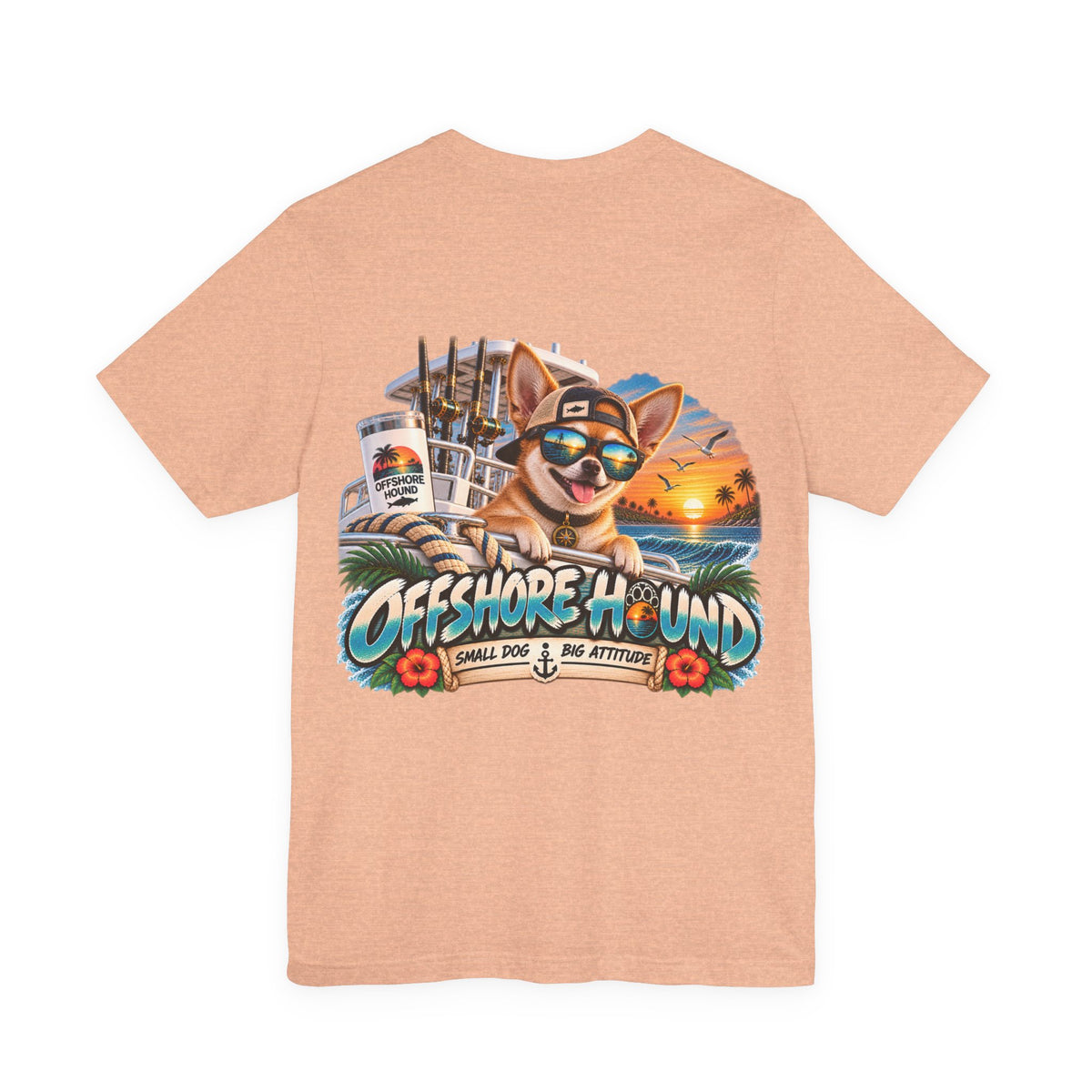 Small Dog, Big Attitude – Chihuahua T-Shirt | Offshore Hound
